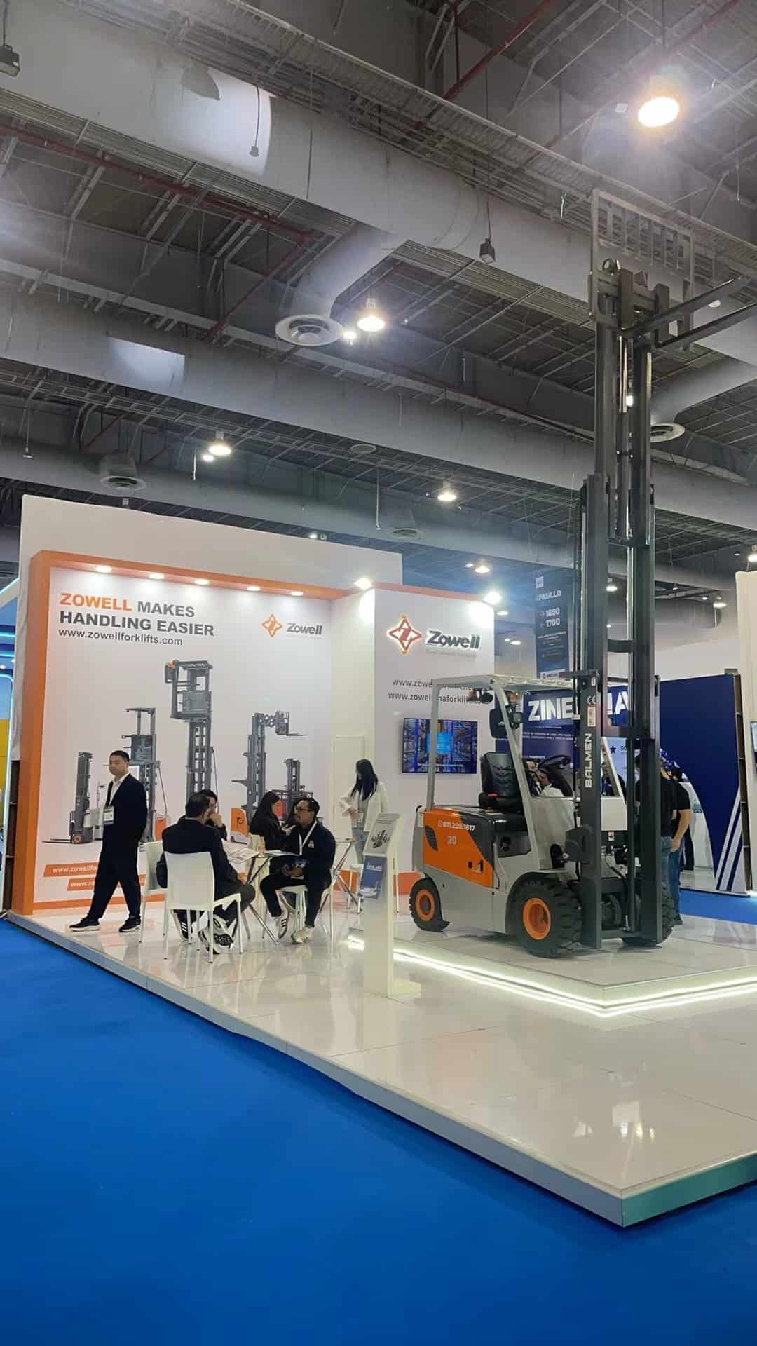 Zowell Forklift đã kết thúc thành công sự kiện “Gặp gỡ chúng tôi tại SUMMIT & EXPO” ở Mexico.